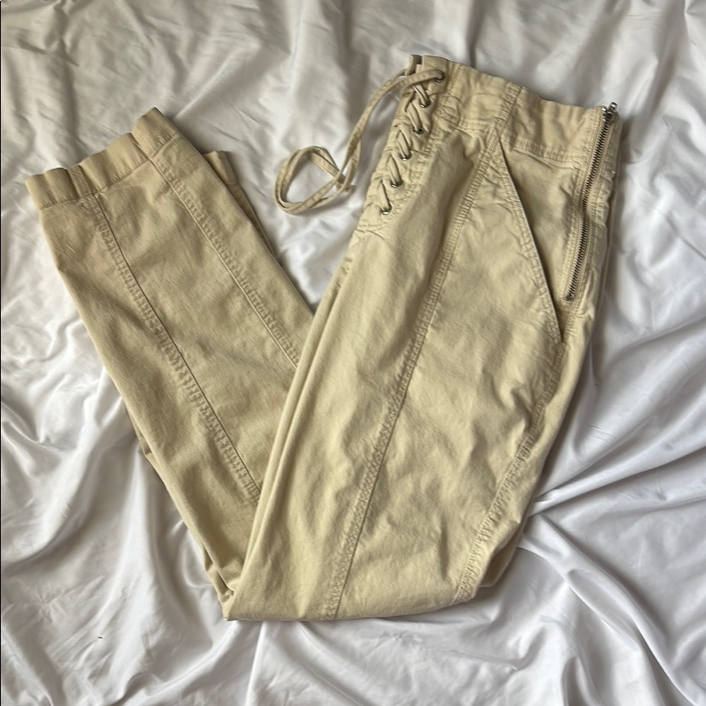 Lace Front Khakis